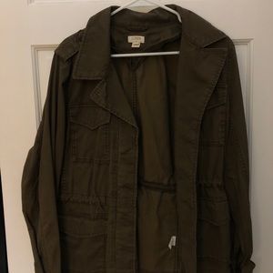 J Crew women’s army field jacket